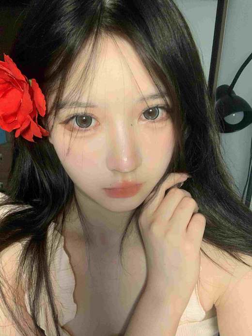 【大直径】Sheepcon-珠光摩尔糖绿14.5mm 【年抛 0-1000度 含有525/575】 商品图6