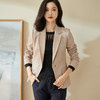 静奢奶茶色通勤职业小西装外套2025新款春季时尚气质修身知性西服1683 商品缩略图5