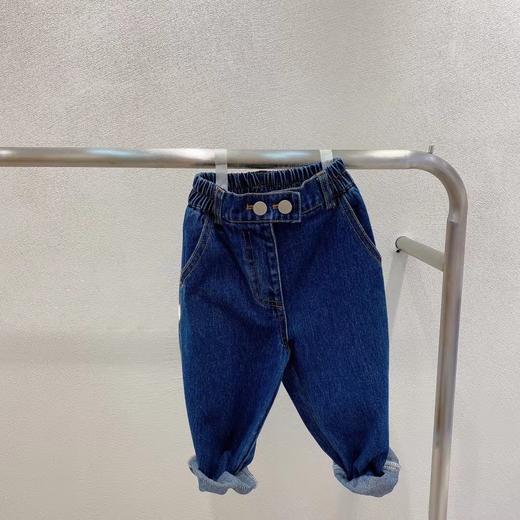 软绵绵万能牛仔裤 纯棉材质 亲肤透气 如云朵般柔软 哈伦版型 秒变潮娃 商品图1