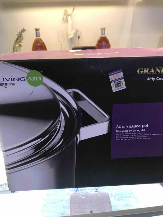 韩国-BM 3.6升-食品级不锈钢压力锅-电磁炉燃气通用-图片供参考 商品图1