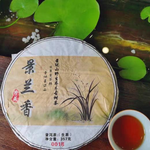 【好茶清凉一夏】景兰香 2018年景迈山野生乔木古树茶（生茶）【限量福利买一饼送2012年景迈熟茶一饼，限量10饼送完即止】 商品图8