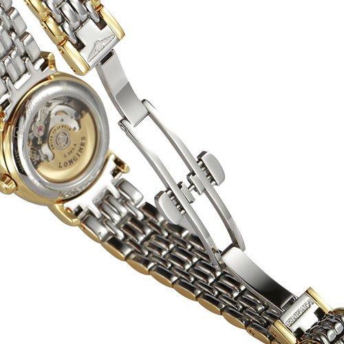 LONGINES/浪琴 时尚系列 精钢和黄色PVD涂层 自动机械 女士腕表 L4.321.2.11.7 商品图4