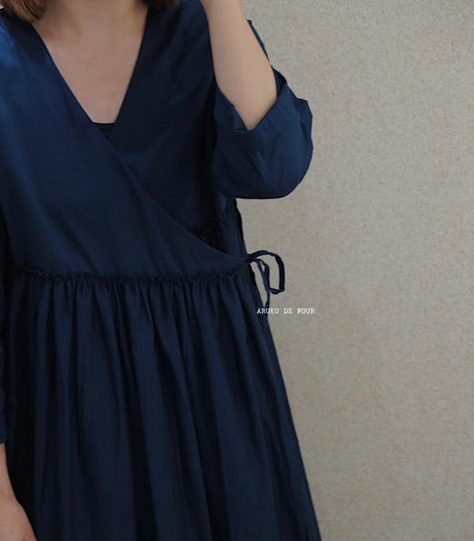 FRANCESCA浅灰/白/黑/深蓝连衣裙 商品图0