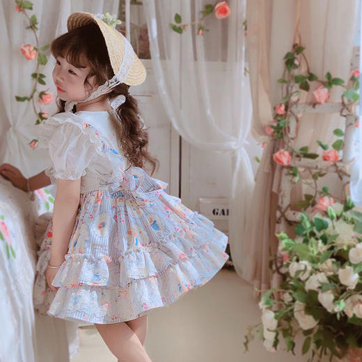 裁缝学苑TG107 童装纸样儿童服装女童连衣裙洋气洛丽塔公主裙打版 商品图3