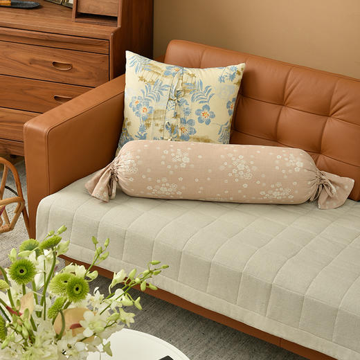 棉麻四色美式沙发巾防滑四季通用 商品图1