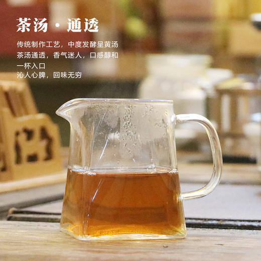 【安化黑茶】安化天尖茶黑毛茶，三年陈藏面条茶，荒野茗缘安化黑茶，500g/捆 商品图3