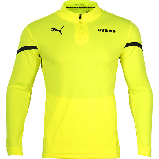 PUMA/彪马 21-22赛季多特蒙德赛前热身半拉链长袖76429903 商品图4