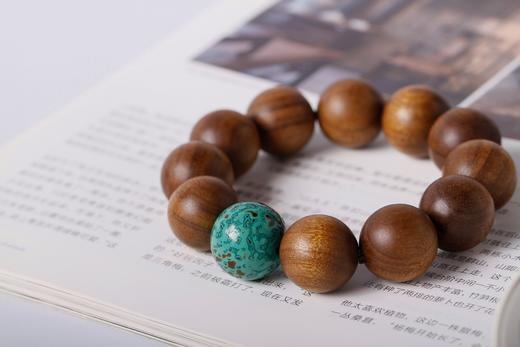 dq0006金丝楠木（搭多彩大漆）20mmx11粒 商品图1