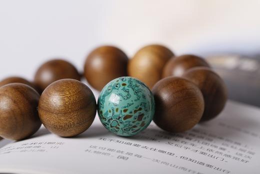 dq0006金丝楠木（搭多彩大漆）20mmx11粒 商品图0