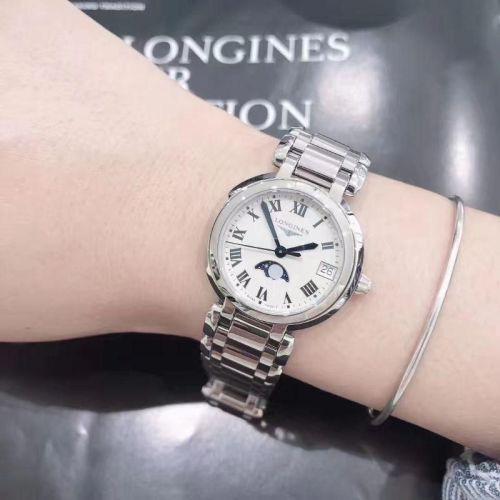 LONGINES/浪琴 心月系列 石英 女士腕表 L8.116.4.71.6 商品图4