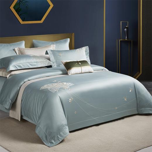 锦花时床品四件套 床单被罩套件-锦花时 商品图0