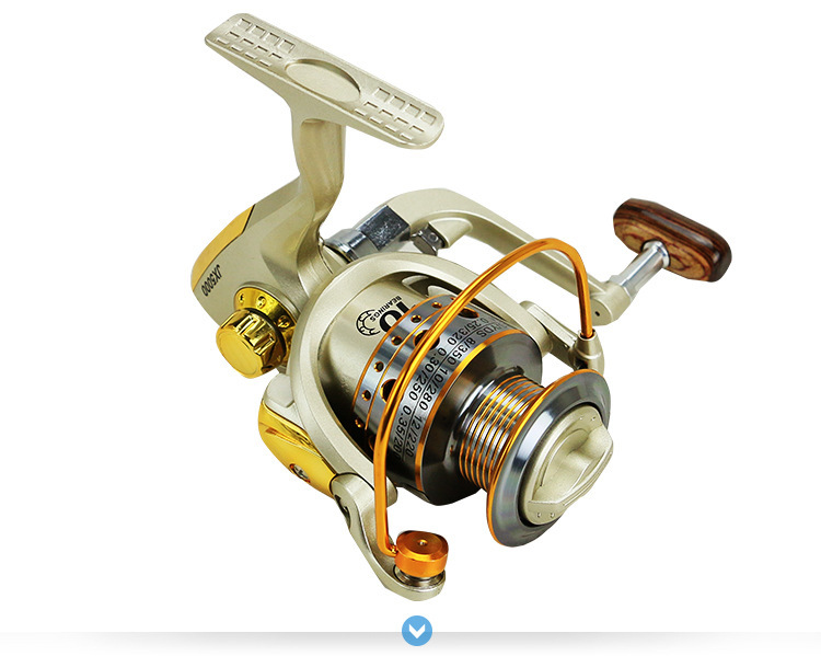 【垂钓用品】*渔轮 达西诺jc系列金属头渔线轮 鱼线轮 纺车轮渔具