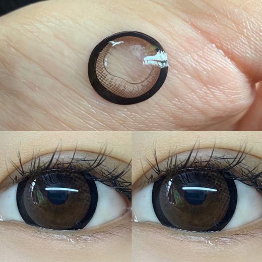 【小红书推荐款】clairecolor杏仁巧，日抛/直径14.2/有比较明显的扩瞳效果，99/一盒，328/四盒，428/六盒，688/十盒，10片/一盒，如需佩戴工具请备注哦！ 商品图5