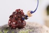 GJXJ0032°精工貔貅小叶紫檀挂件30mmx20mmx25mm 商品缩略图2