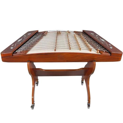 一级大果紫檀木贝雕402扬琴623L-A 商品图0