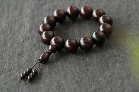 W°XYZT0032高品质印度小叶紫檀1.8cmx13粒