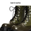 【下架】lost in echo圆提手气眼膝下厚底超轻马丁靴长靴 商品缩略图1