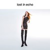 lost in echo 超高筒抽绳运动底弹力靴过膝靴 商品缩略图4