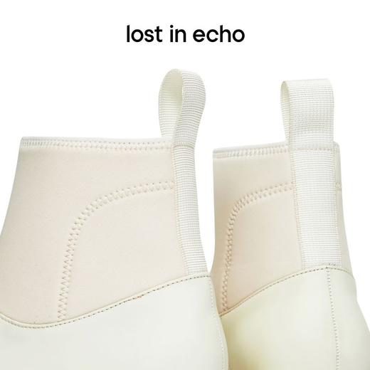 lost in echo 弹力莱卡拼接皮质时装短款雨靴超轻 商品图2