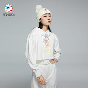 MISHKA高腰假两件卫衣M61000402W
