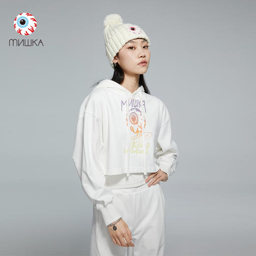MISHKA高腰假两件卫衣M61000402W 商品图0