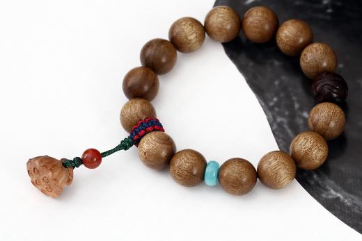 JSNM0035°金丝楠木老山莲蓬·寓意多福12mmx14粒 商品图1