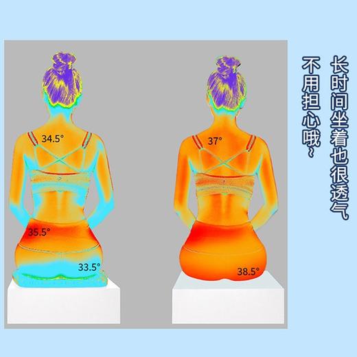 解放pp！ULIFE优活蜂窝减压晾干坐垫屁垫座垫 商品图5