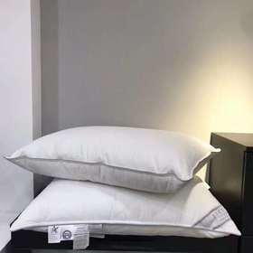 价值5800 高端富豪级床品！意大利芙蕾&特/MEDIUM鹅毛枕芯枕头单只装 奢华总统套房鹅毛枕 柔软舒适 蓬松回弹好 真材实料，货真价实！预售