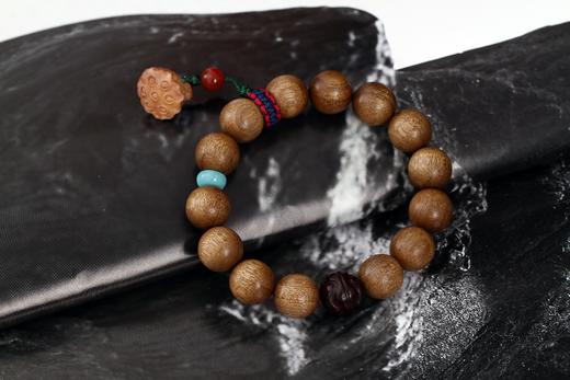 JSNM0035°金丝楠木老山莲蓬·寓意多福12mmx14粒 商品图2