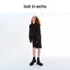 lost in echo 弹力莱卡拼接皮质时装短款雨靴超轻 商品缩略图4