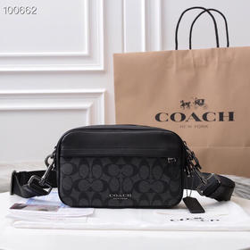 秋冬特价💰450 蔻驰coach 新款Graham Crossbody单肩斜挎男士相机包50715