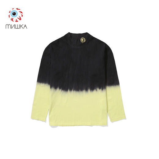 MISHKA高领扎染长袖T恤M61000010M 商品图0