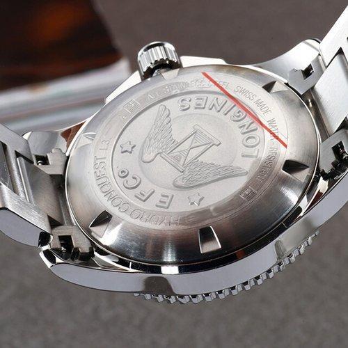 LONGINES/浪琴 康卡斯系列 自动机械 男士腕表 L3.841.4.56.6 商品图2