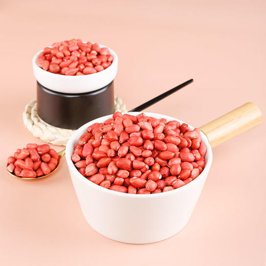 素食猫泰来特产四粒红花生400g*3 商品图3