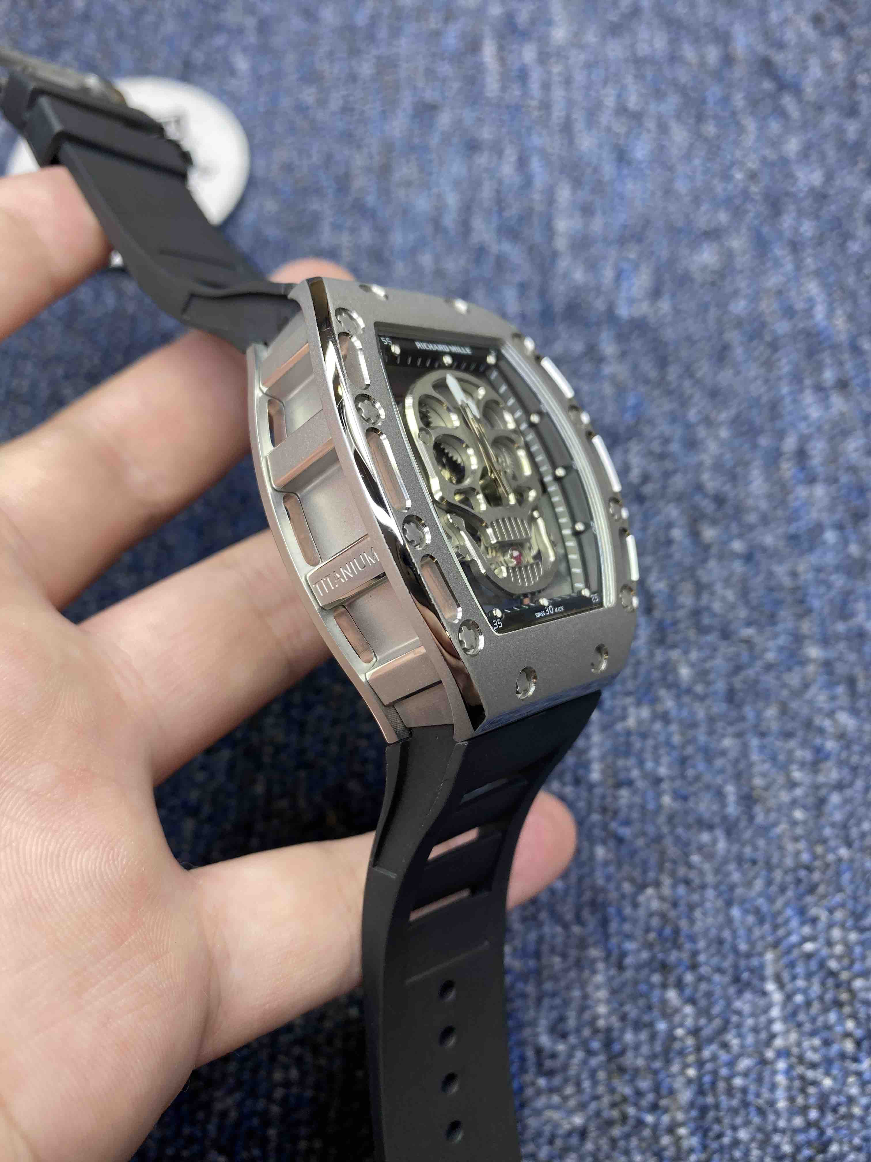 richard mille 理查德·米勒rm52-01 鏤空骷髏頭