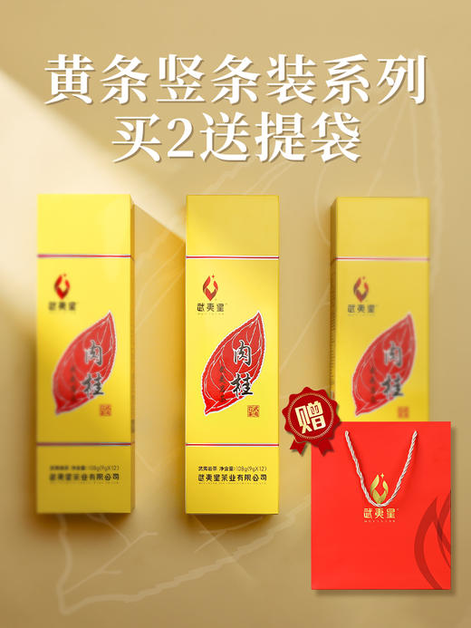 武夷星 黄条 肉桂 武夷岩茶 108g 商品图4