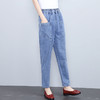TZW-新款时尚气质休闲高腰哈伦牛仔裤 商品缩略图3