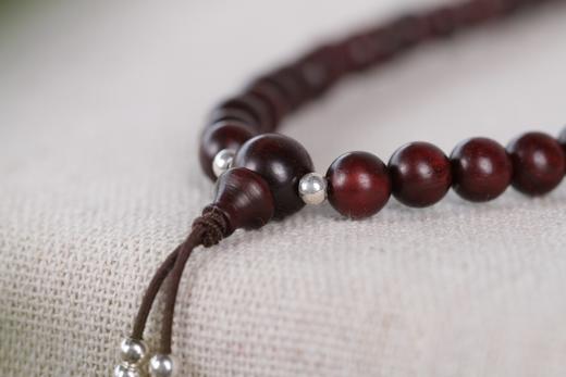 XYZT0011高品质印度小叶紫檀6mmx54粒 商品图2