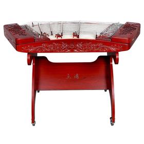 一级非洲紫檀木雕龙402扬琴622M-A