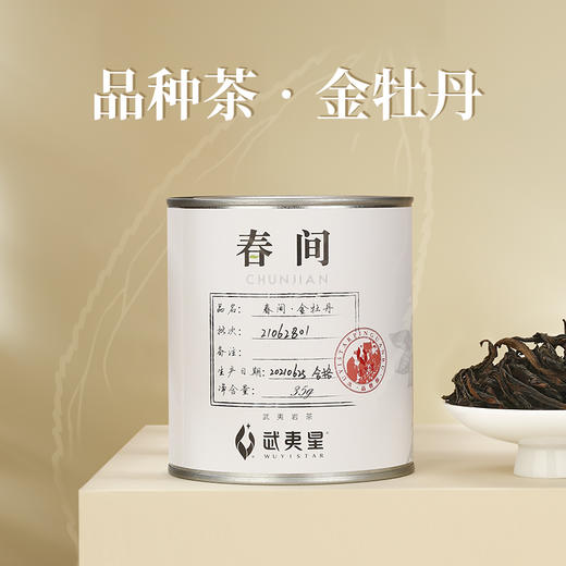 武夷星 武夷岩茶 春间 金牡丹 35g 商品图1