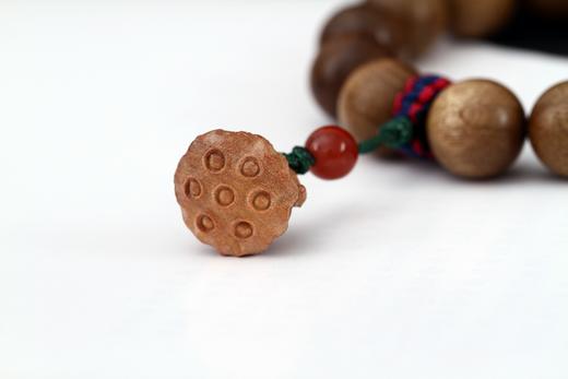 JSNM0035°金丝楠木老山莲蓬·寓意多福12mmx14粒 商品图3