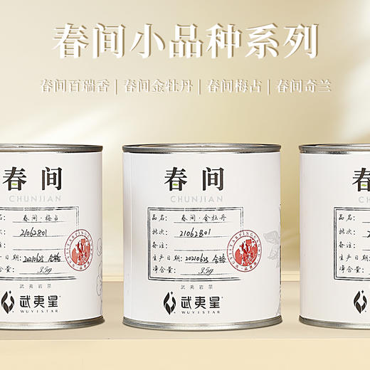 武夷星 武夷岩茶 春间 金牡丹 35g 商品图4