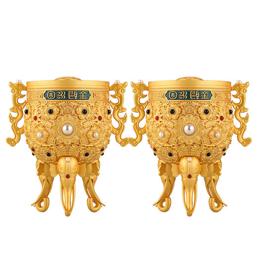 勇士的荣耀金瓯永固杯酒53度酱香型白酒520ml*2坛装 商品图0