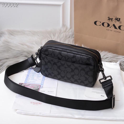 秋冬特价💰450 蔻驰coach 新款Graham Crossbody单肩斜挎男士相机包50715 商品图2