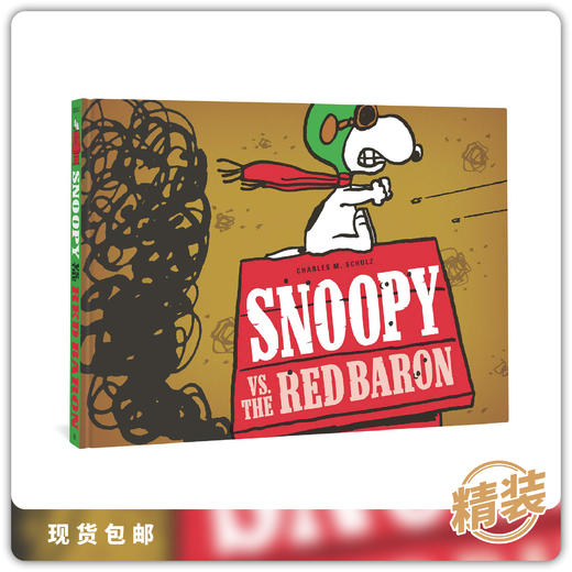 英文原版 Peanuts Snoopy Vs Red Baron 精装 漫画合集 商品图0