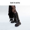 lost in echo包扣方头超轻厚底膝下靴长靴皮靴 商品缩略图2