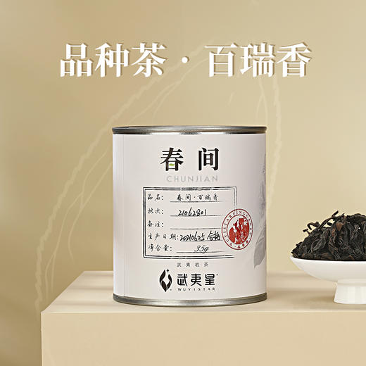 武夷星大红袍 武夷岩茶 小品种 百瑞香 茶叶 35g 商品图1