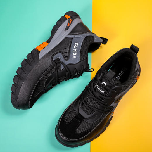 爆款劳保鞋防砸防刺钢包头四季款透气防水加绒保暖 商品图8