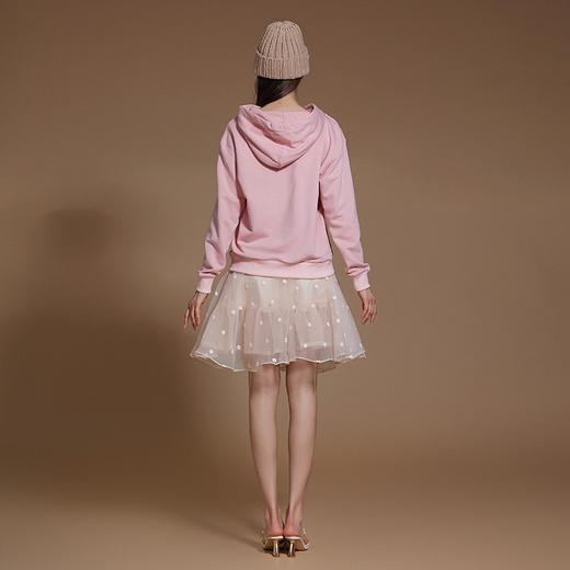 粉色星云绣花卫衣 商品图4