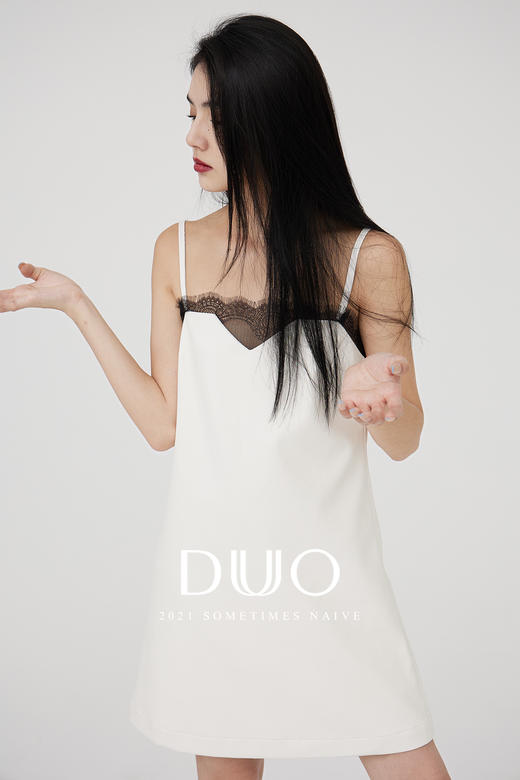 像睡裙一样的皮裙儿 商品图1